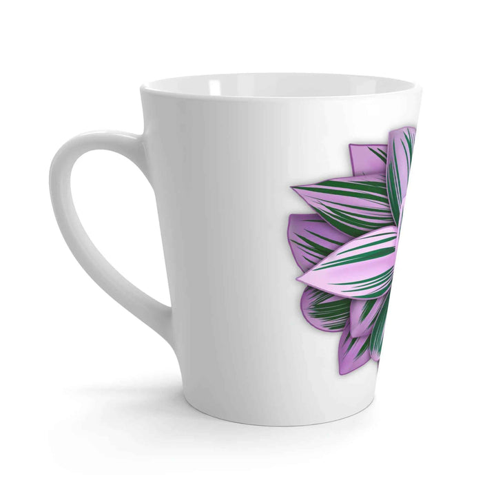 Ceramic Coffee Mug - Durable White 12 Oz Cup With Easy Grip Handle - The Potted Pixel