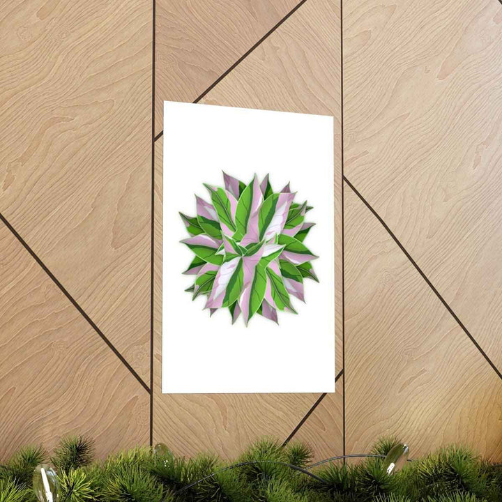 Syngonium Tricolor Botanical Print – Unframed Wall Art - The Potted Pixel