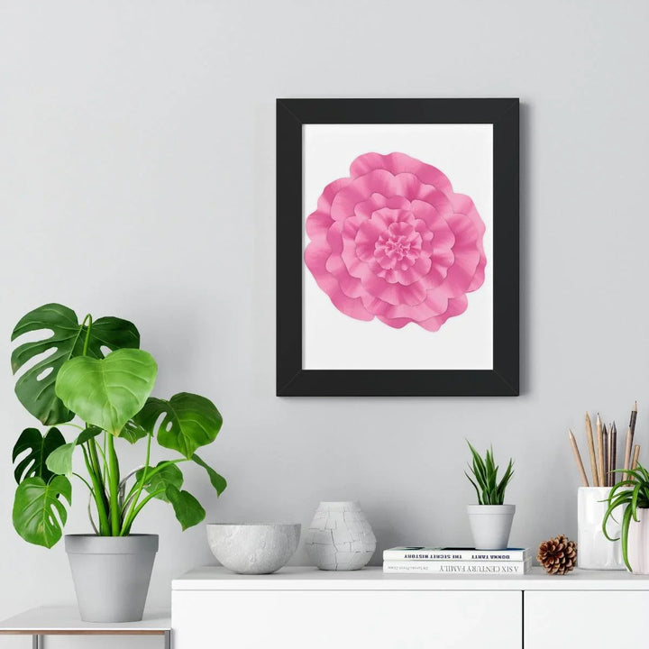 Abstract Peony Flower Framed Print, Poster, Laura Christine Photography & Design, Framed, Home & Living, Indoor, Paper, Posters, Laura Christine Photography & Design, laurachristinedesign.com