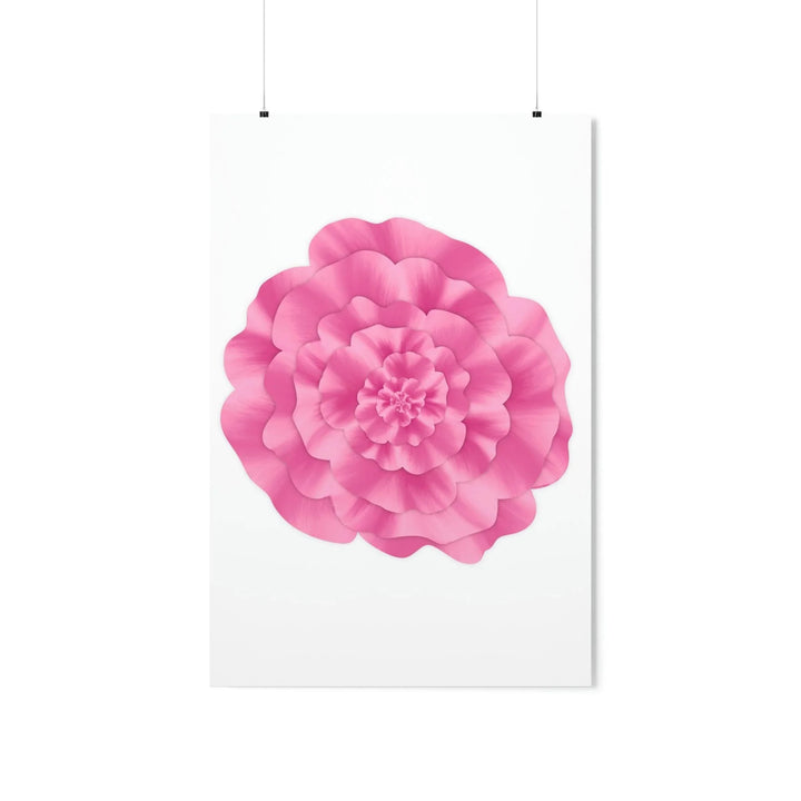 Abstract Peony Flower Print, Poster, Printify, Back to School, Home & Living, Indoor, Matte, Paper, Posters, Valentine's Day promotion, Laura Christine Photography & Design, laurachristinedesign.com