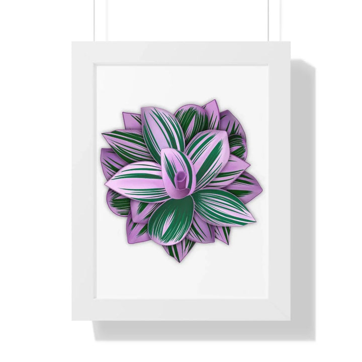 Tradescantia Nanouk Framed Print, Poster, Laura Christine Photography & Design, Framed, Home & Living, Indoor, Paper, Posters, Laura Christine Photography & Design, laurachristinedesign.com