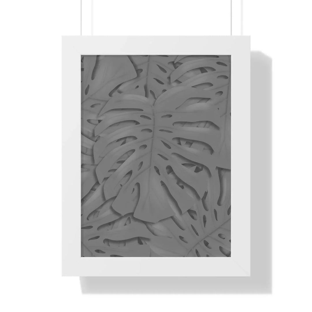 Smokey Monstera Framed Print, Poster, Laura Christine Photography & Design, Framed, Home & Living, Indoor, Paper, Posters, Laura Christine Photography & Design, laurachristinedesign.com