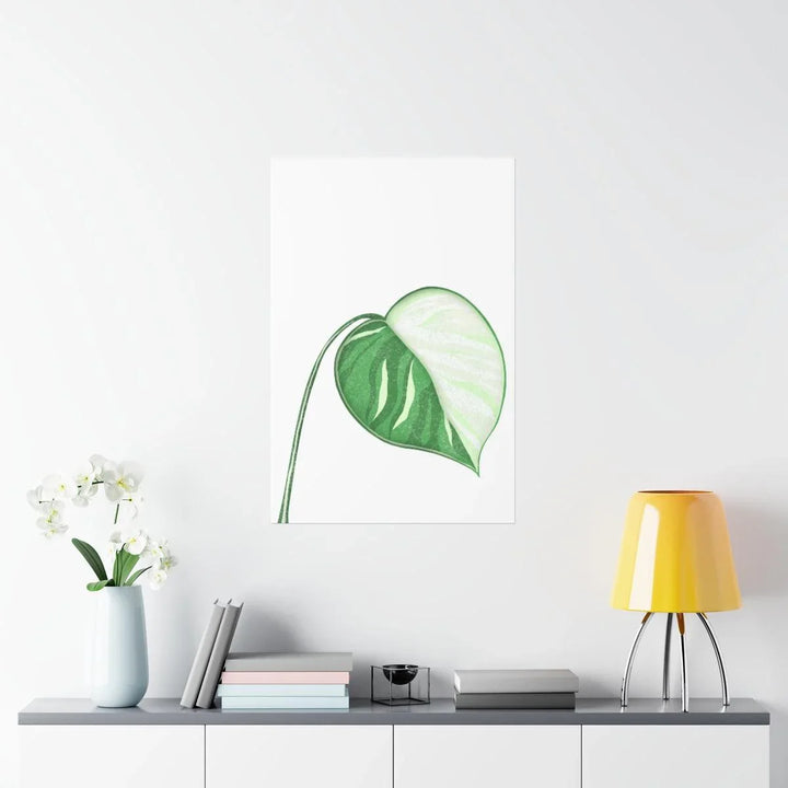 Monstera Albo Print, Poster, Laura Christine Photography & Design, Back to School, Home & Living, Indoor, Matte, Paper, Posters, Valentine's Day promotion, Laura Christine Photography & Design, 