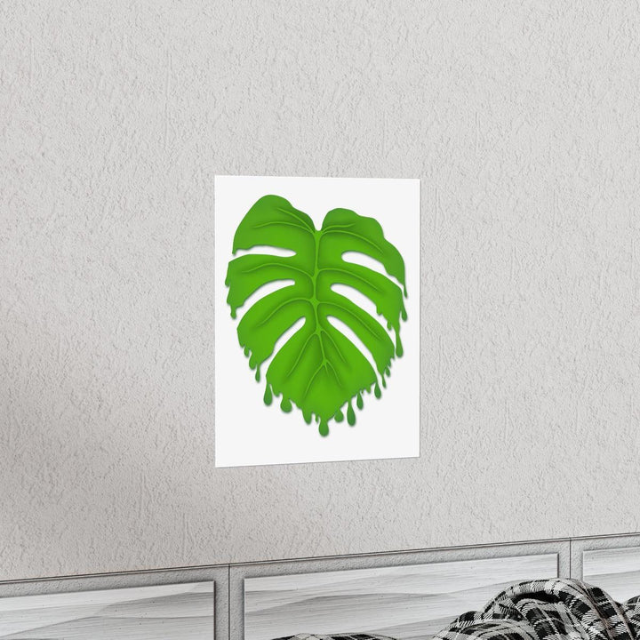 Melting Monstera Print, Poster, Laura Christine Photography & Design, Back to School, Home & Living, Indoor, Matte, Paper, Posters, Valentine's Day promotion, Laura Christine Photography & Design, laurachristinedesign.com
