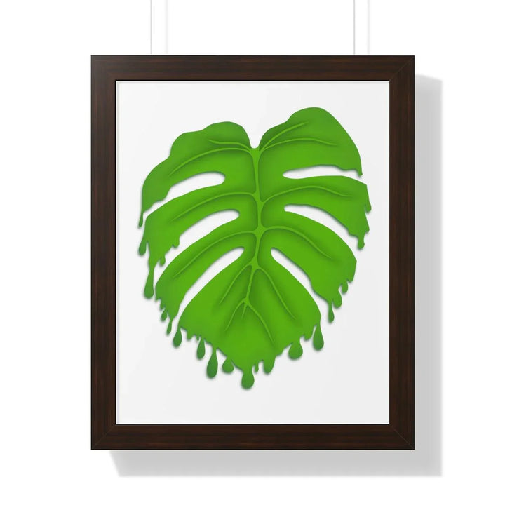Melting Monstera Framed Print, Poster, Laura Christine Photography & Design, Framed, Home & Living, Indoor, Paper, Posters, Laura Christine Photography & Design, laurachristinedesign.com