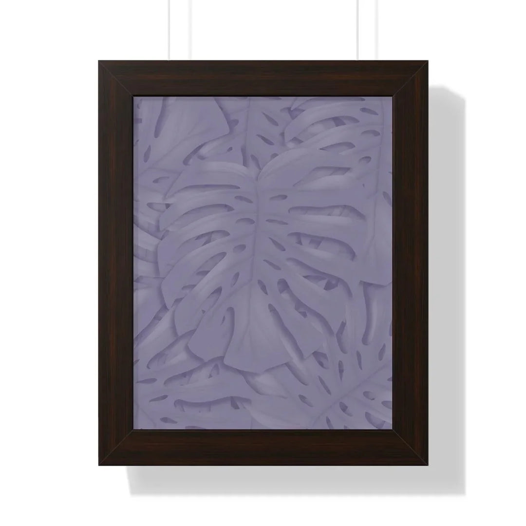 Violet Monstera Framed Print, Poster, Laura Christine Photography & Design, Framed, Home & Living, Indoor, Paper, Posters, Laura Christine Photography & Design, laurachristinedesign.com