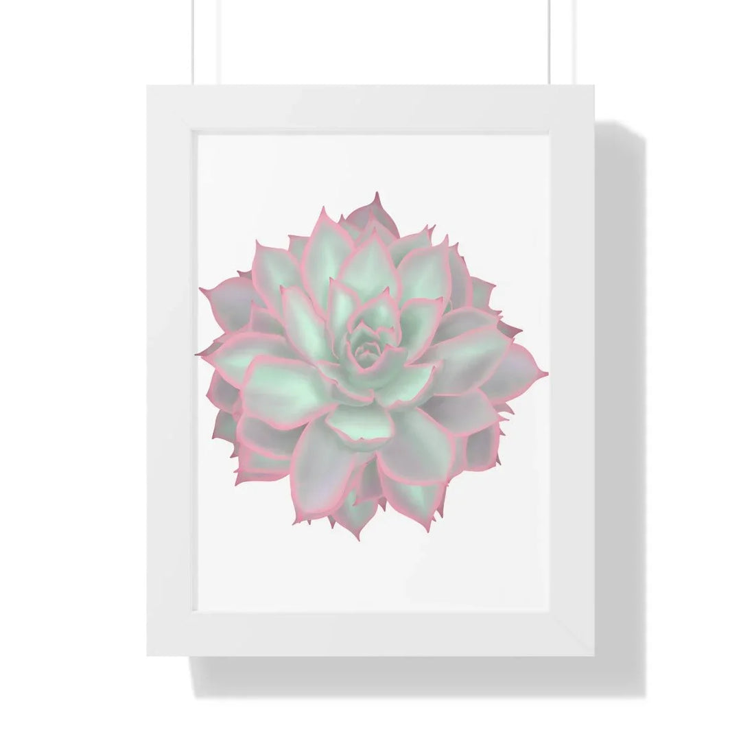 Echeveria Violet Queen Succulent Framed Print, Poster, Laura Christine Photography & Design, Framed, Home & Living, Indoor, Paper, Posters, Laura Christine Photography & Design, laurachristinedesign.com